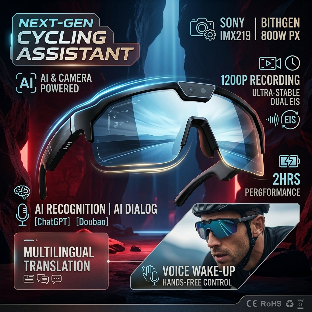 Webcam Hd 1080P - 2026 New AI Sport Cycling Smart