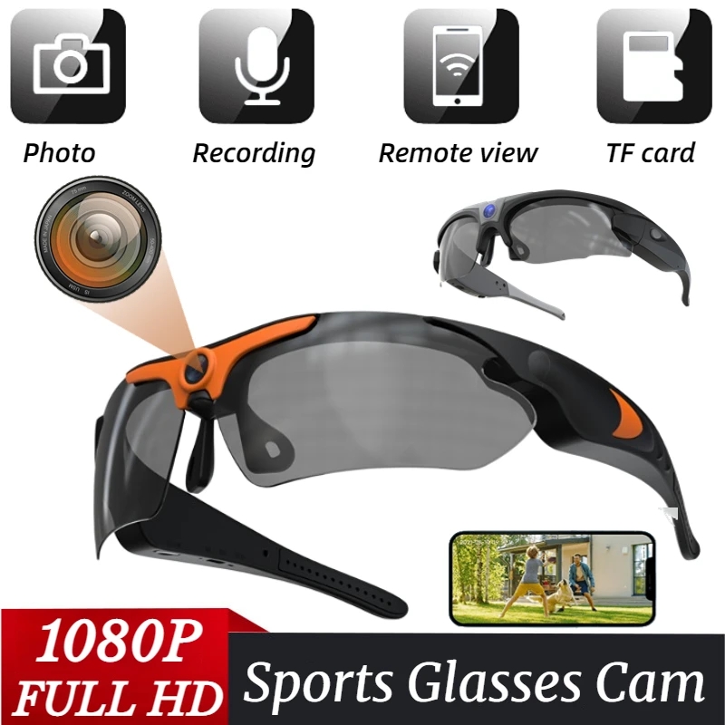 Webcam Hd 1080P - HD 1080P Glasses Mini Camera Outdoor