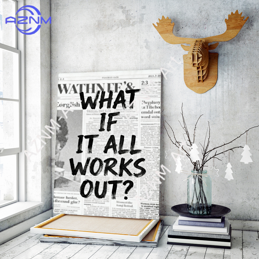Home Office Work - Vintage Adolphe What if it all