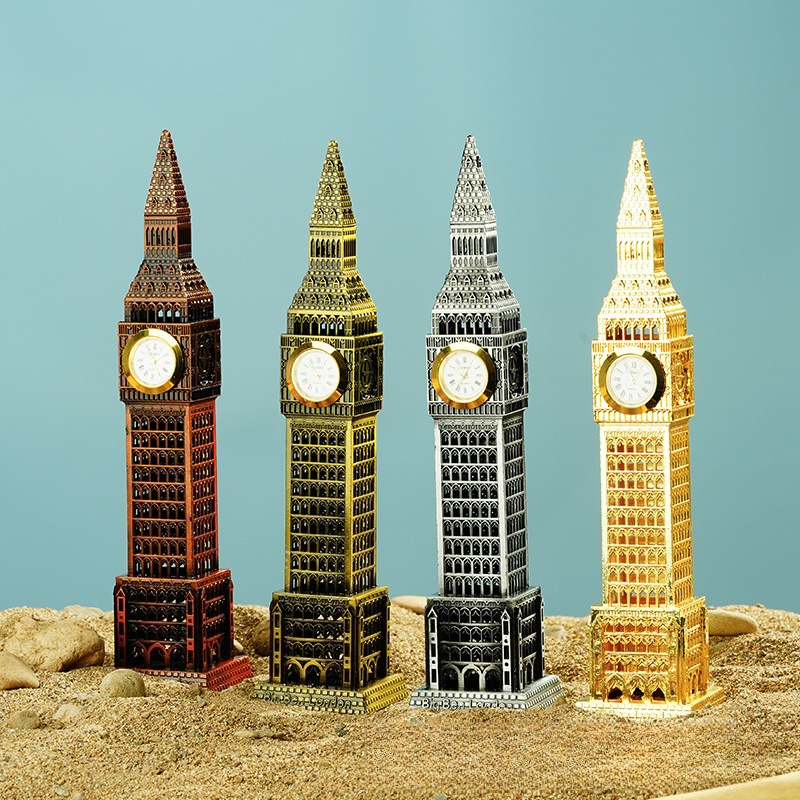 Home Office London - 1pc 18cm London Big Ben Model,