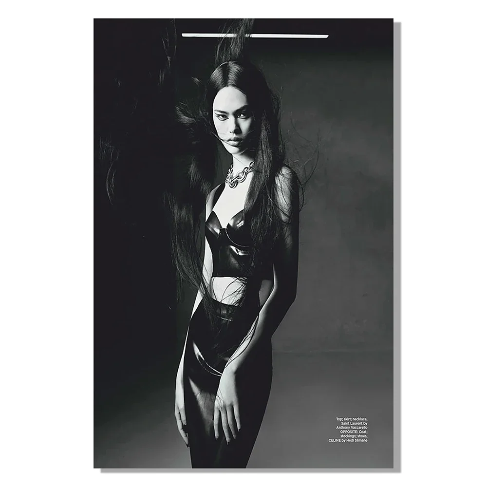 Silk Cloth Wall Poster Qun Ye  - Home Office Ye ulasan dan harga