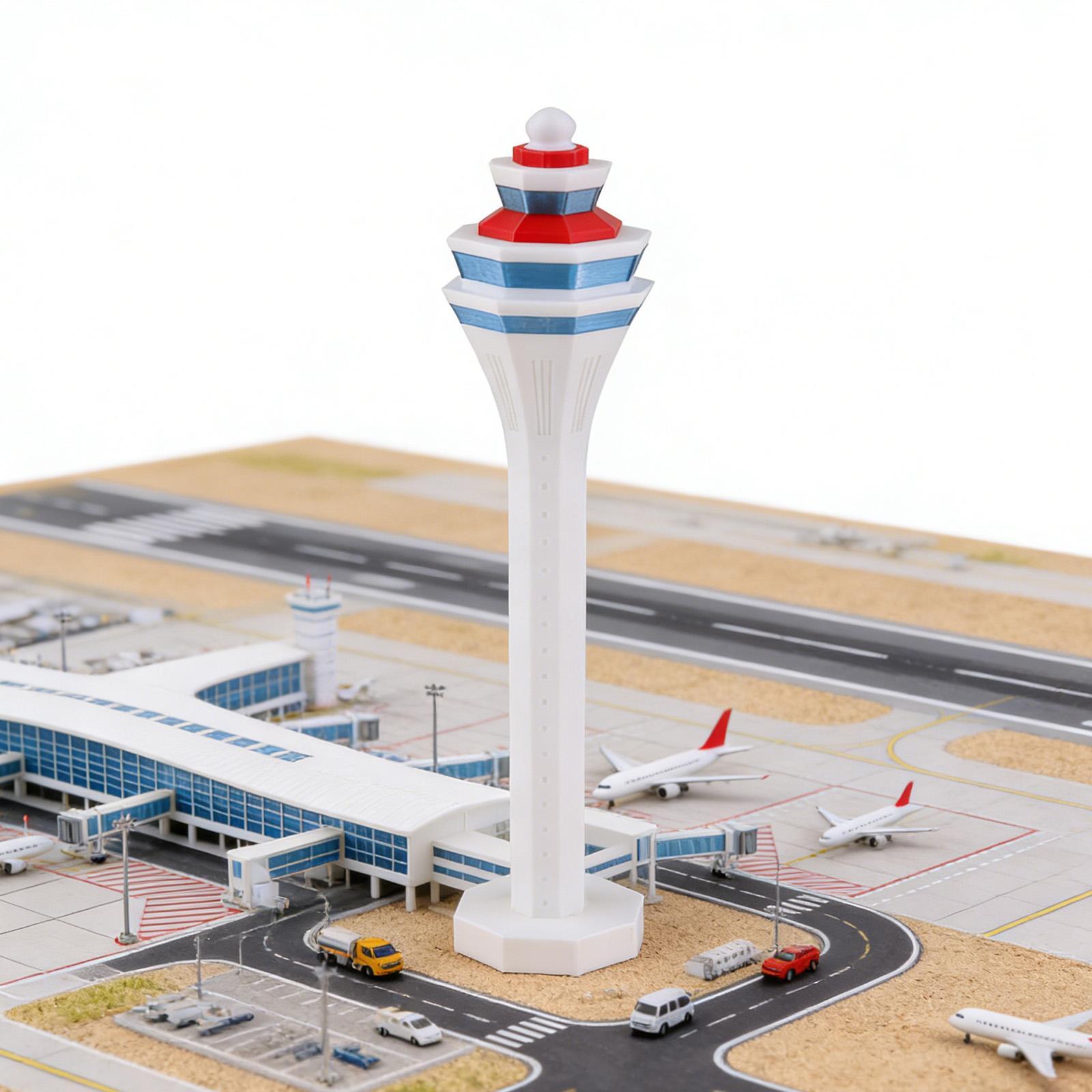 1:400 Airport Control Tower Mo - Home Office Simulator ulasan dan harga