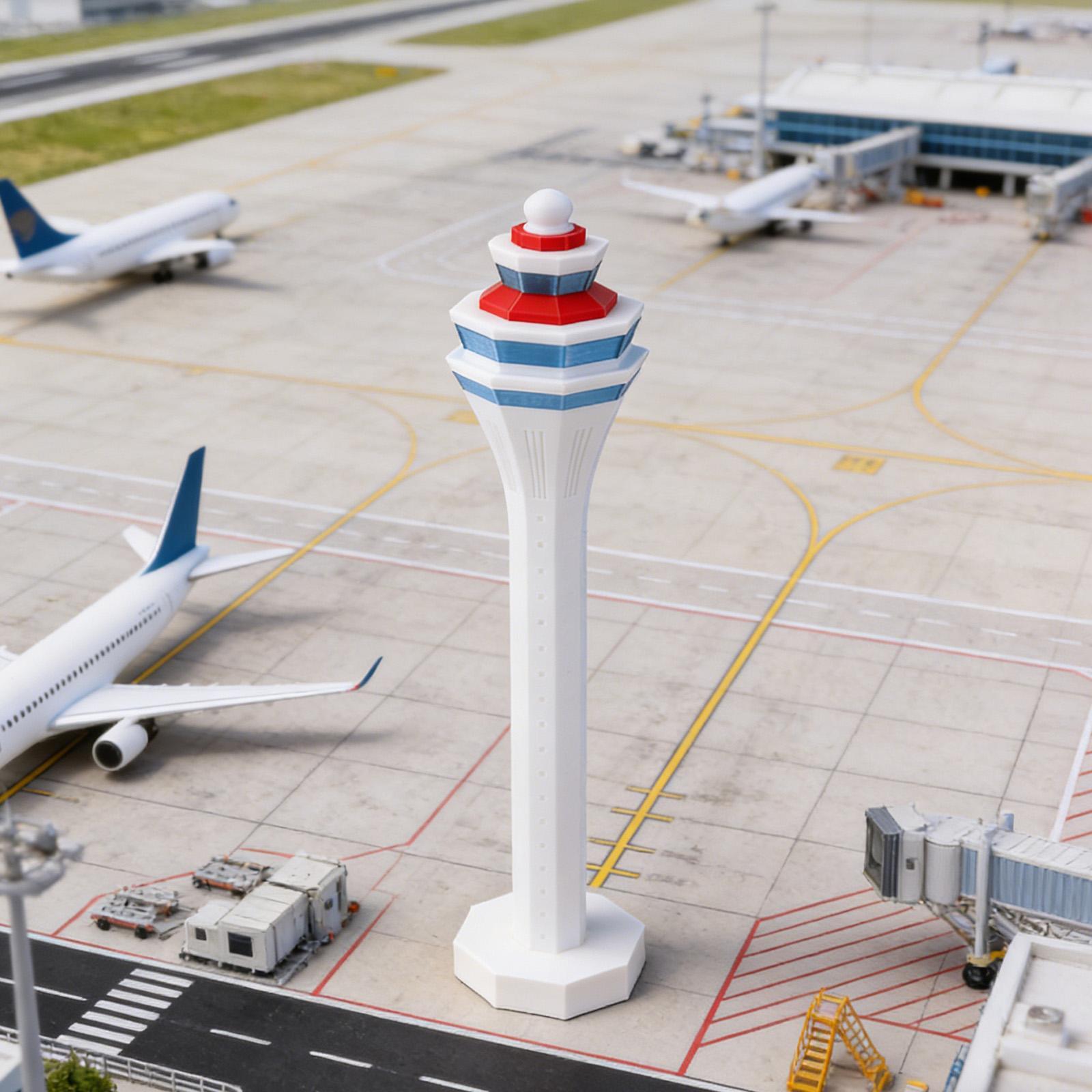 1:400 Airport Control Tower Mo - Home Office Simulator ulasan dan harga