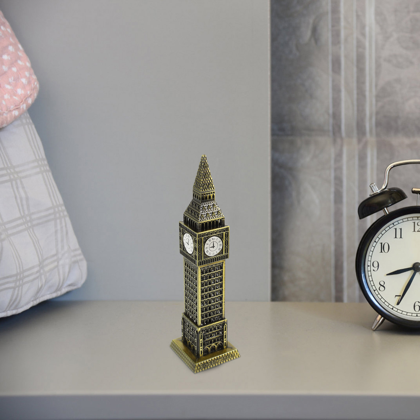 4Pcs Alloy Architecture Sculpt - Home Office London ulasan dan harga