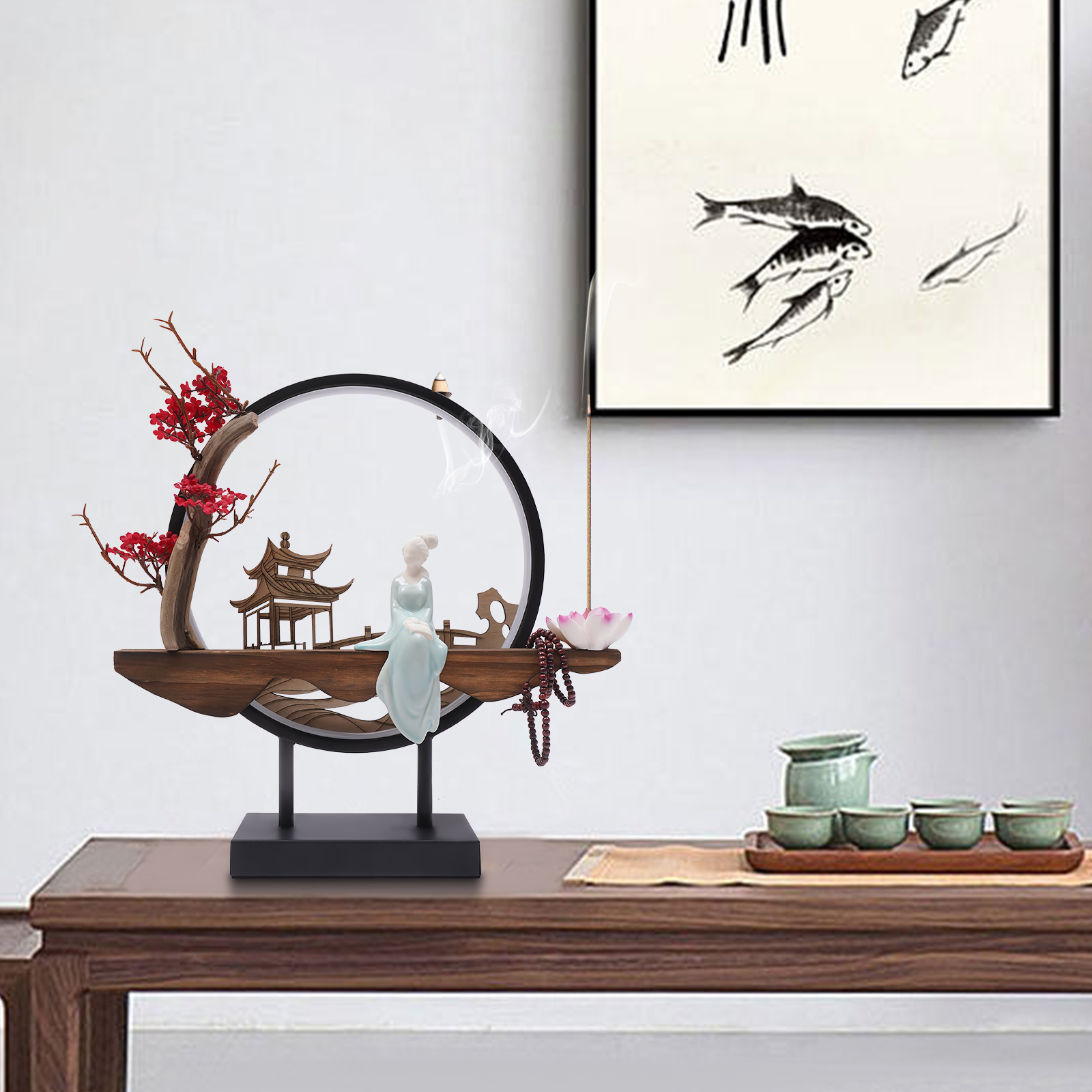 Home Decor Incense Holder with - Home Office Architecture ulasan dan harga