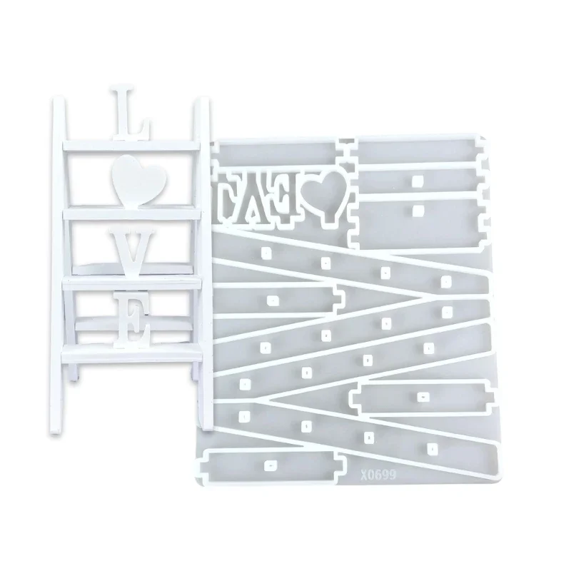 1set DIY Silicone Ladder Mold  - Home Office Architecture ulasan dan harga
