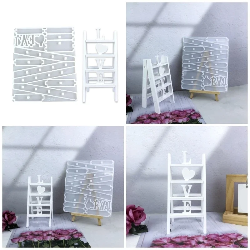 1set DIY Silicone Ladder Mold  - Home Office Architecture ulasan dan harga