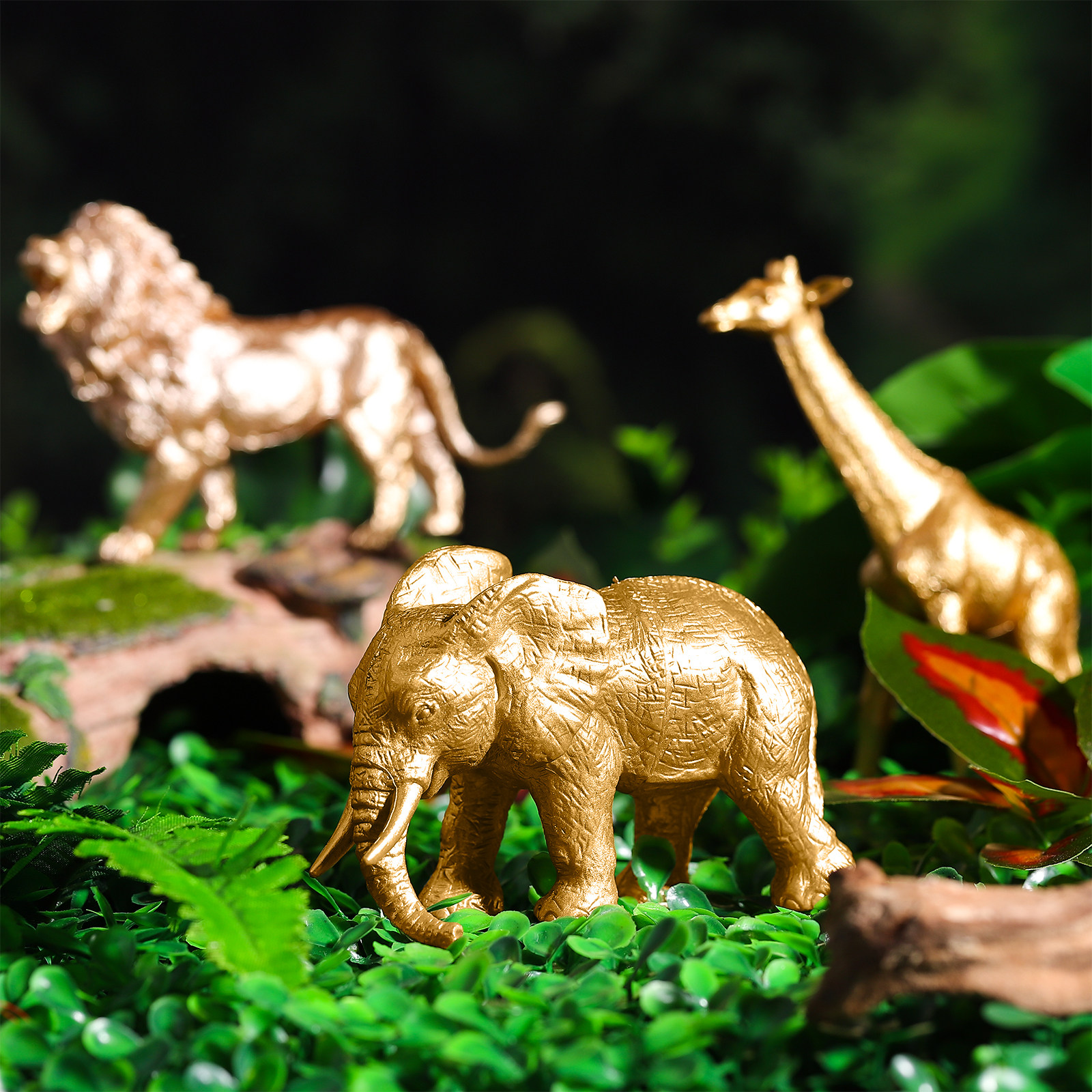 7Pcs Vivid Simulation Animal M - Home Office Simulator ulasan dan harga