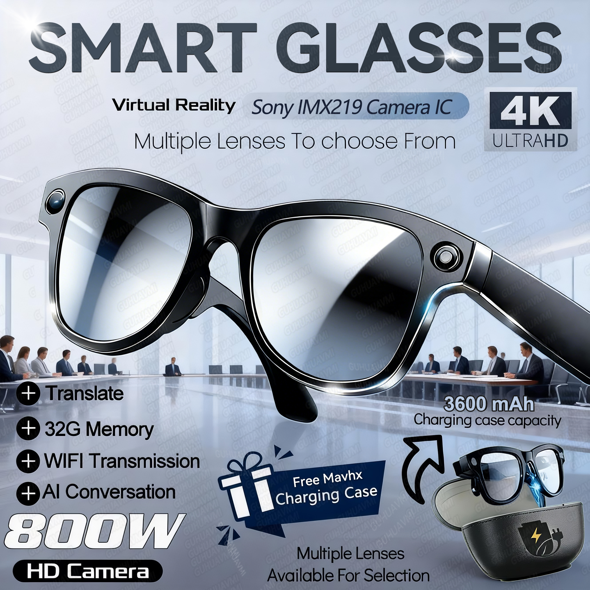 New 800W 4k HD Camera Smart Gl - Webcam Hd 1080P ulasan dan harga