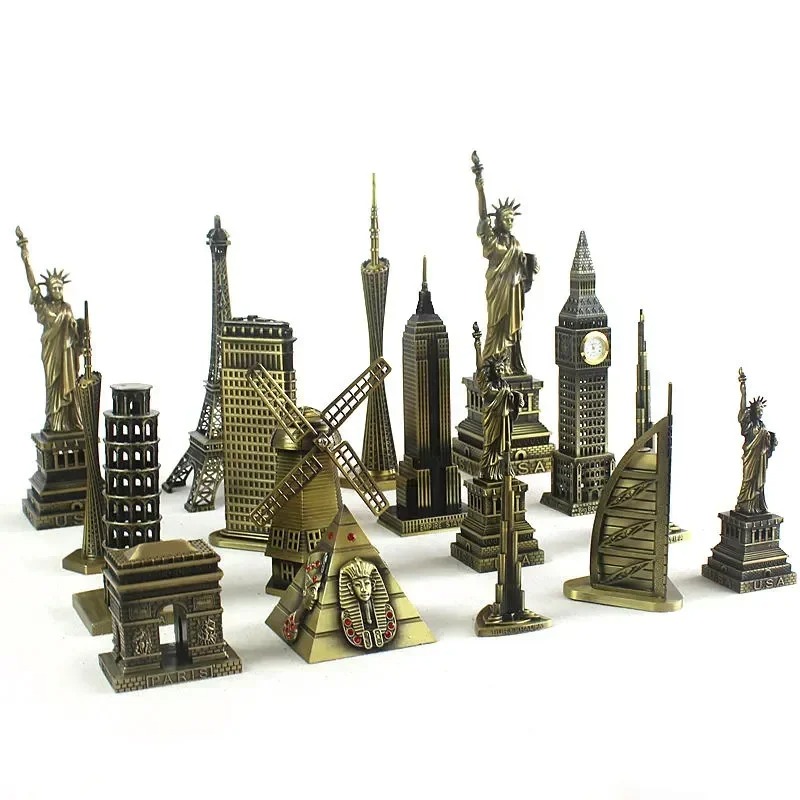 Metal World Famous Building Ar - Home Office Architecture ulasan dan harga