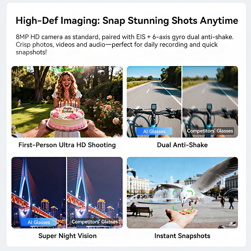2026 New Smart Glasses Side LE - Webcam Hd 1080P ulasan dan harga