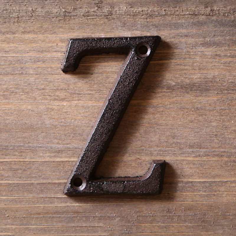 Metal Letters Numbers Cast Iro - Home Office Number ulasan dan harga