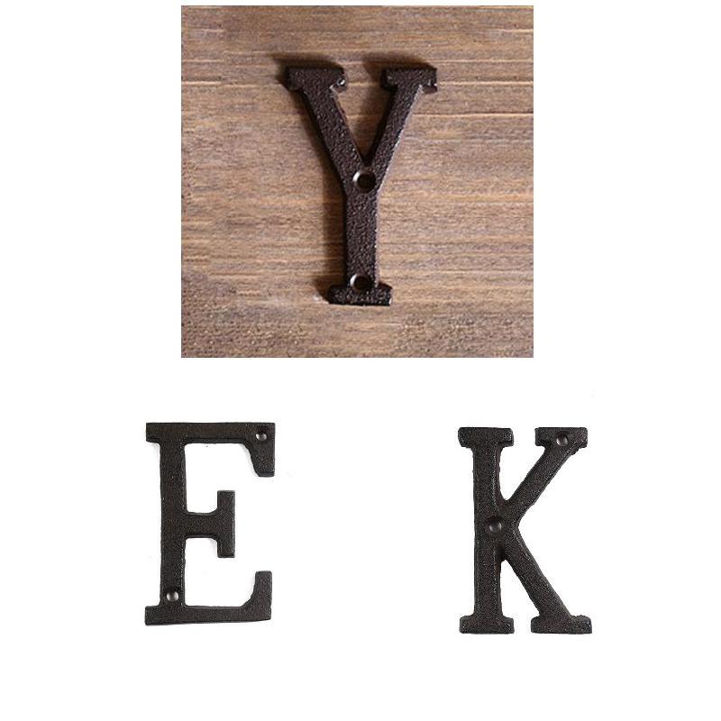 Metal Letters Numbers Cast Iro - Home Office Number ulasan dan harga