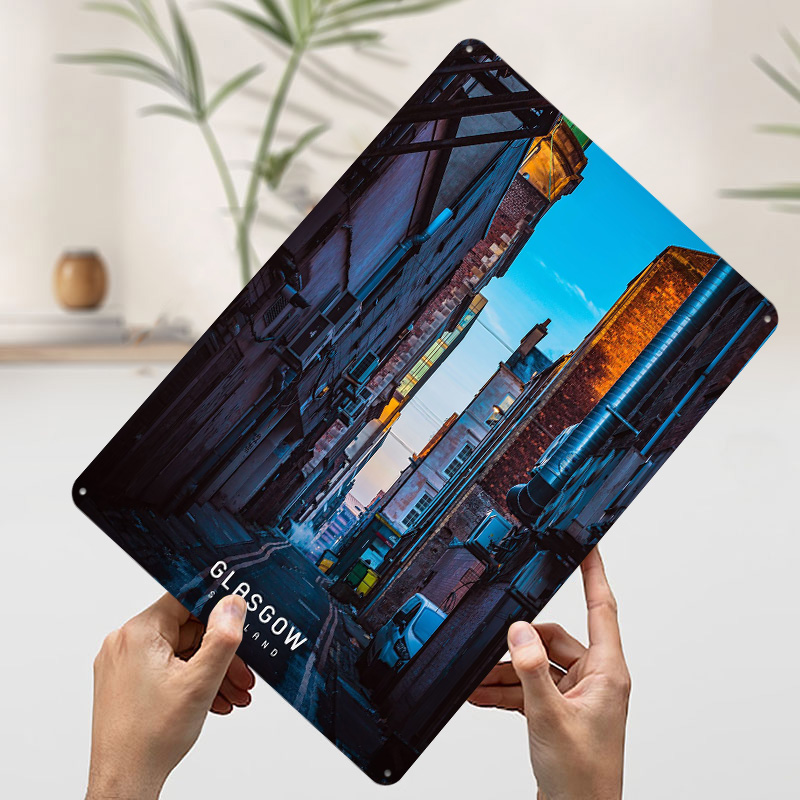 Glasgow Printed Poster Customi - Home Office In Glasgow ulasan dan harga