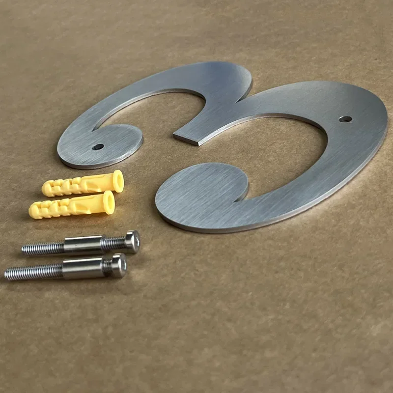 127mm/5in Stainless Steel Lett - Home Office Number ulasan dan harga
