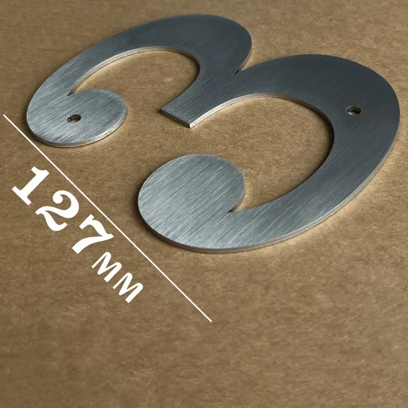 127mm/5in Stainless Steel Lett - Home Office Number ulasan dan harga