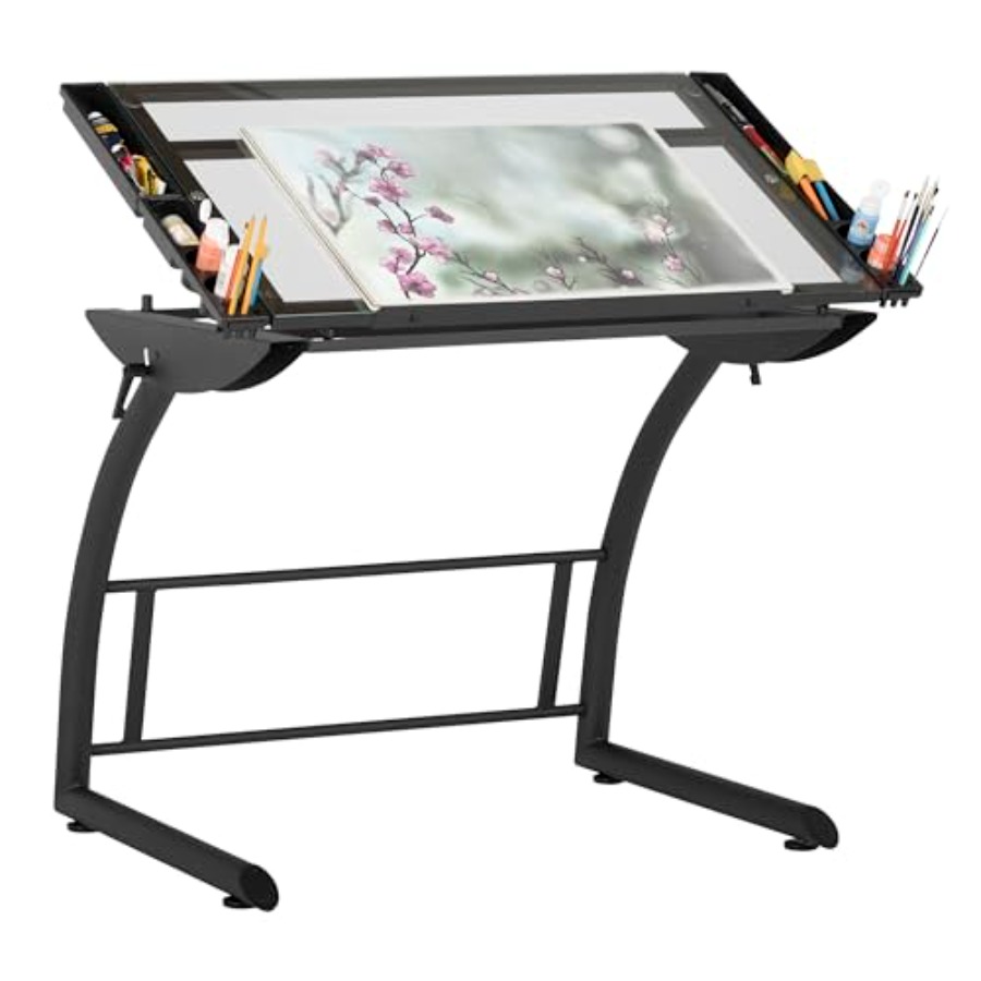 Triflex Drawing Table Sit to S - Home Office Desks ulasan dan harga