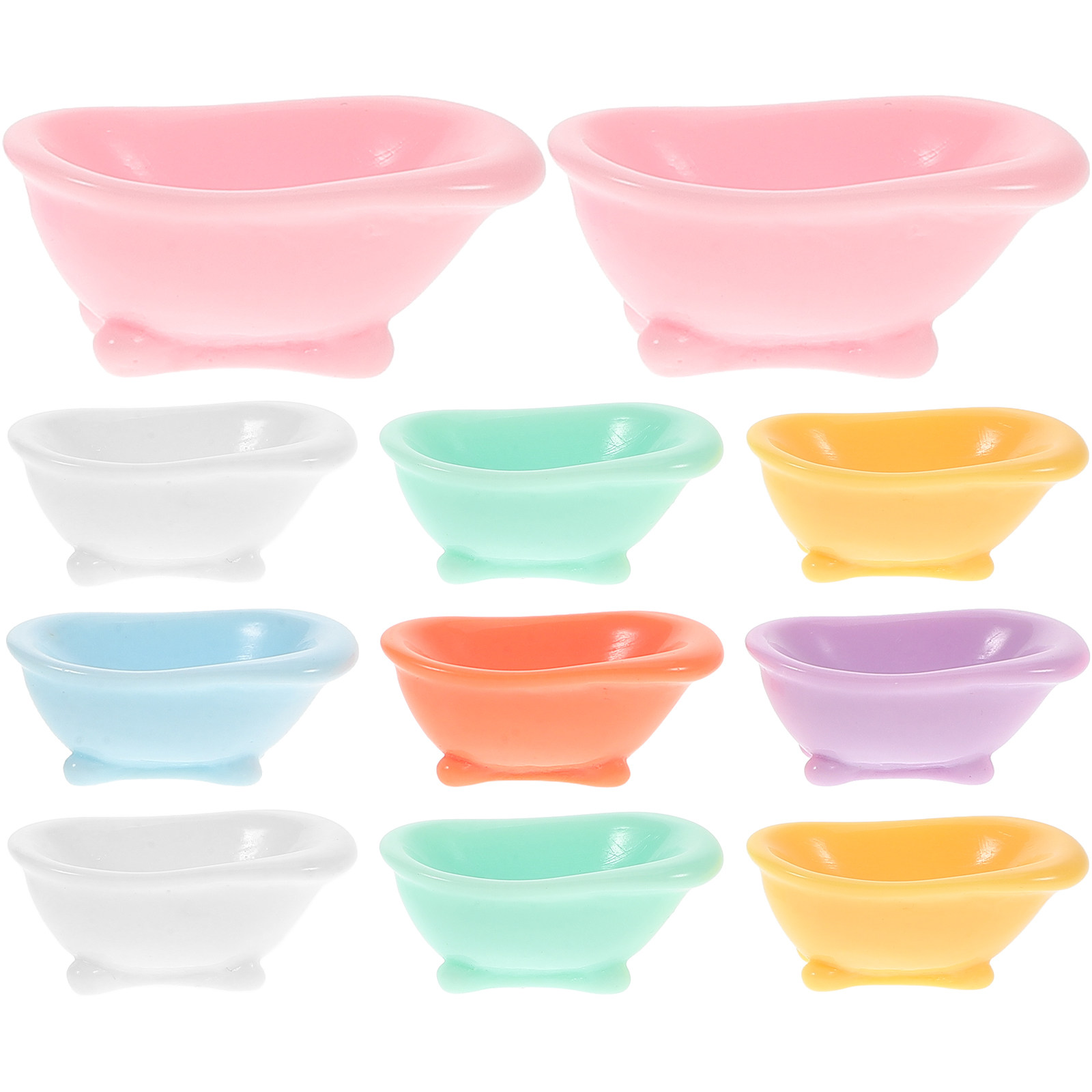 12Pcs Miniature Dollhouse Bath - Home Office Simulator ulasan dan harga