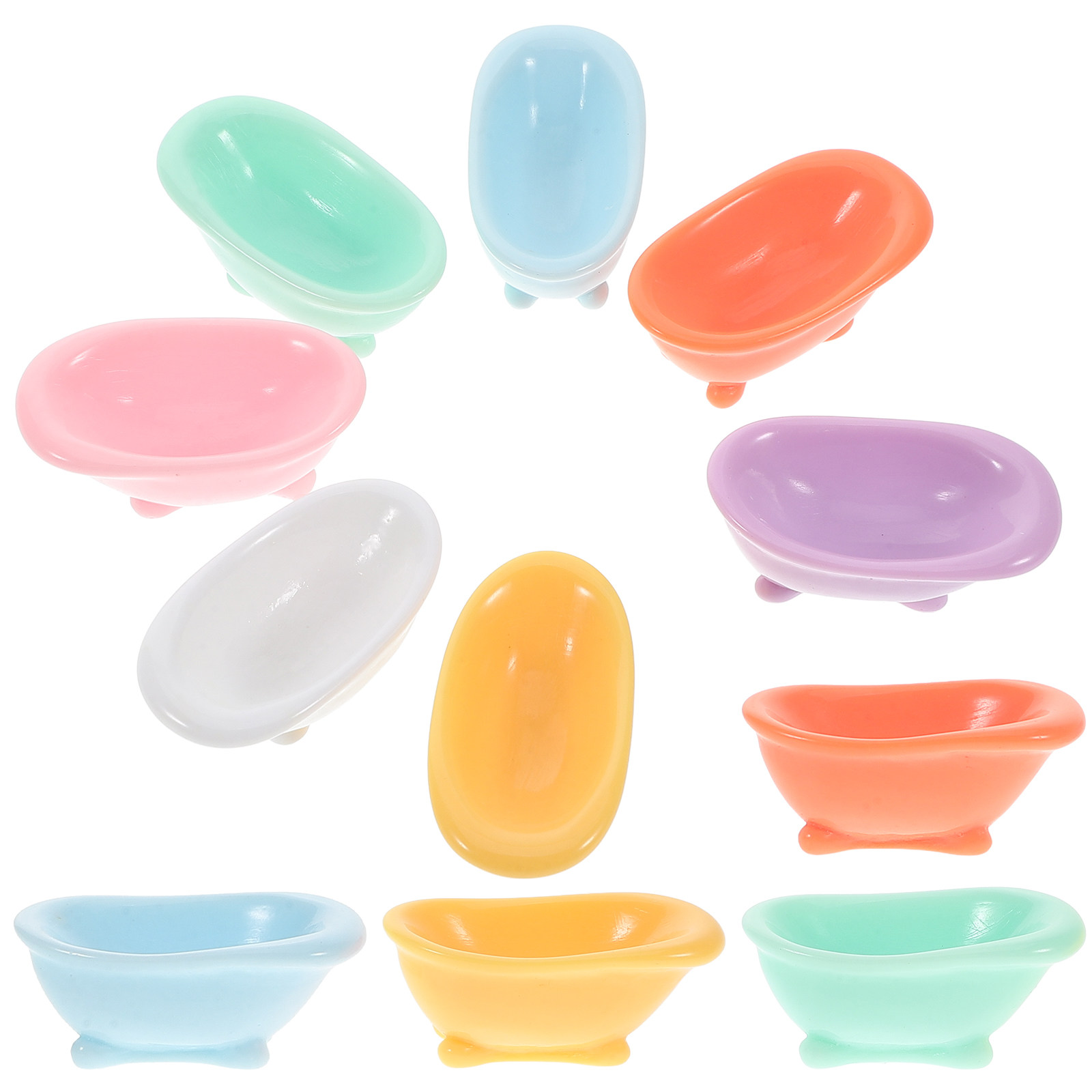 12Pcs Miniature Dollhouse Bath - Home Office Simulator ulasan dan harga