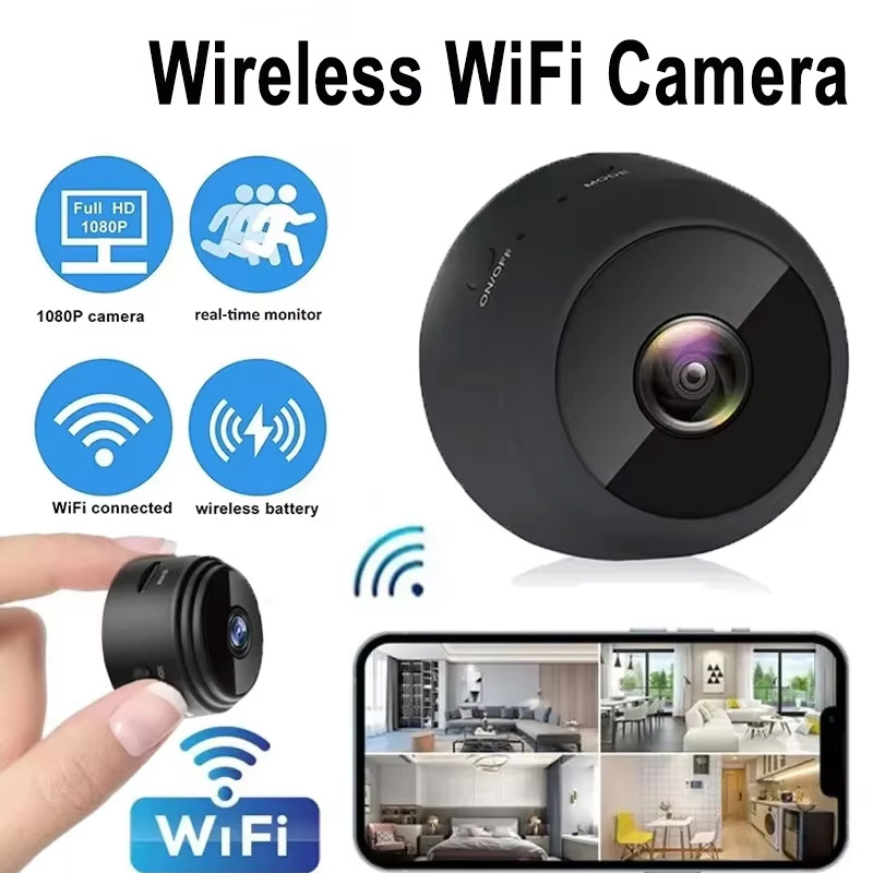 New A9 Camera Wifi 1080p HD Wi - Webcam Hd 1080P ulasan dan harga