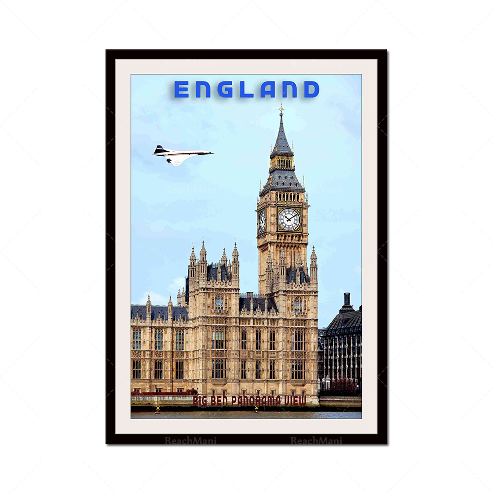 England landscape print/poster - Home Office England ulasan dan harga