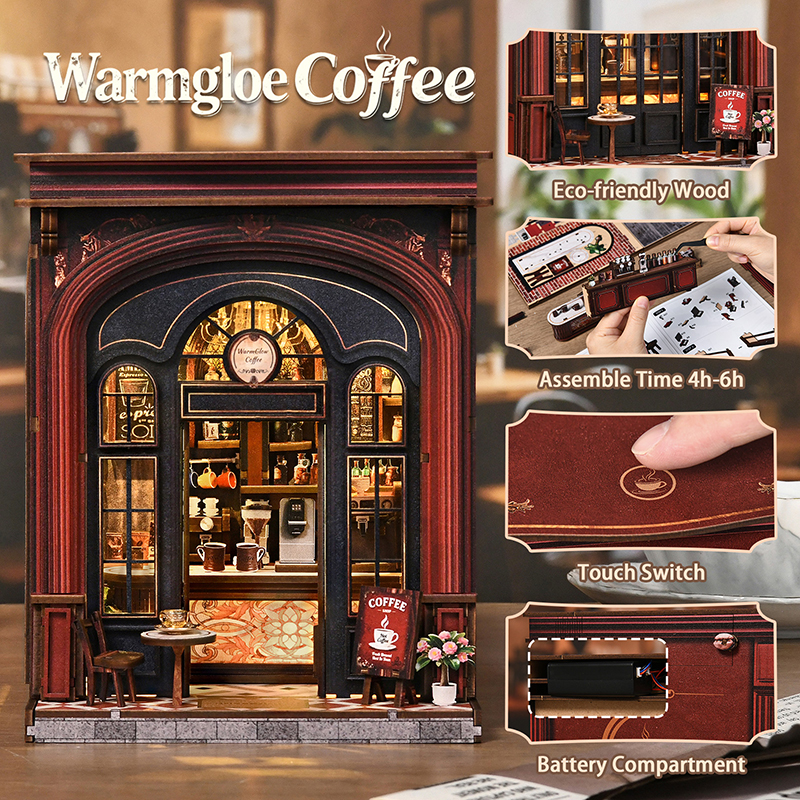 DIY Miniature Bookend 'Warm Li - Home Office Architecture ulasan dan harga