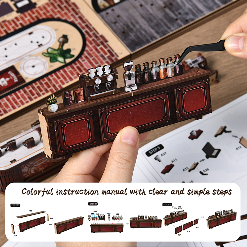 DIY Miniature Bookend 'Warm Li - Home Office Architecture ulasan dan harga