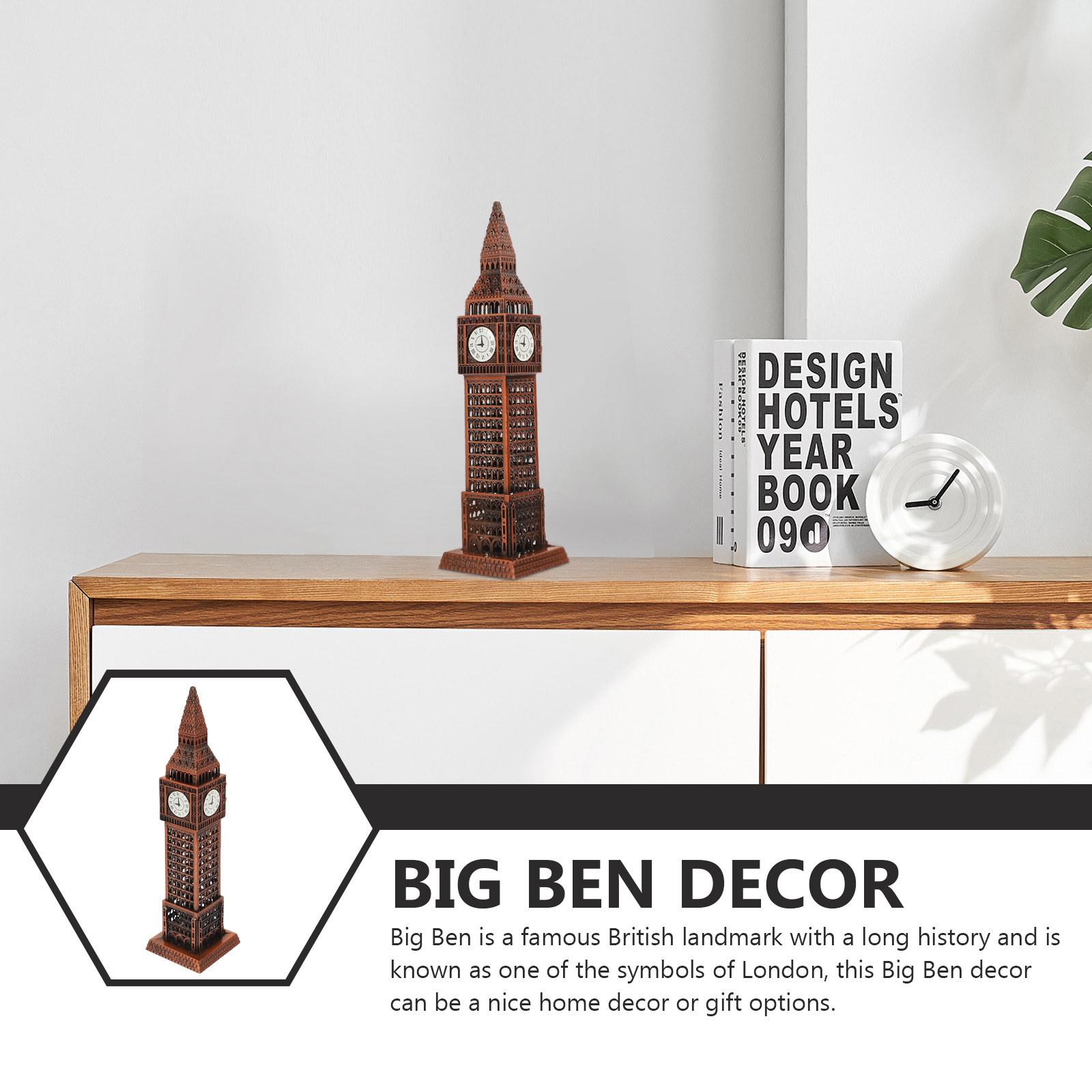 4Pcs Alloy London Building Scu - Home Office London ulasan dan harga