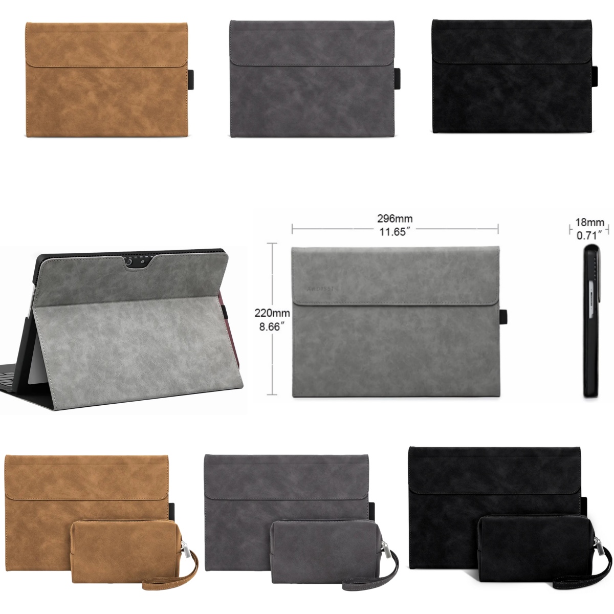 Portfolio Case for 13 Inch Mic - Home Office Microsoft ulasan dan harga