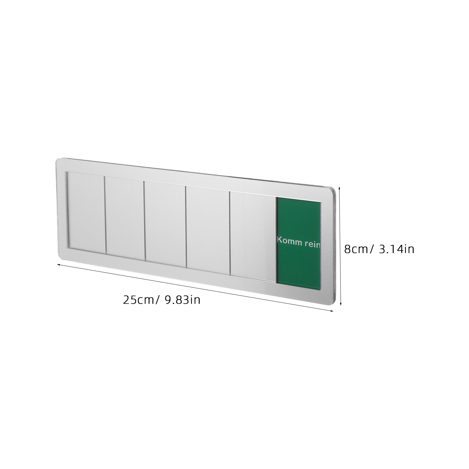 Office Door Status Sign Acryli - Home Office Vacantes ulasan dan harga