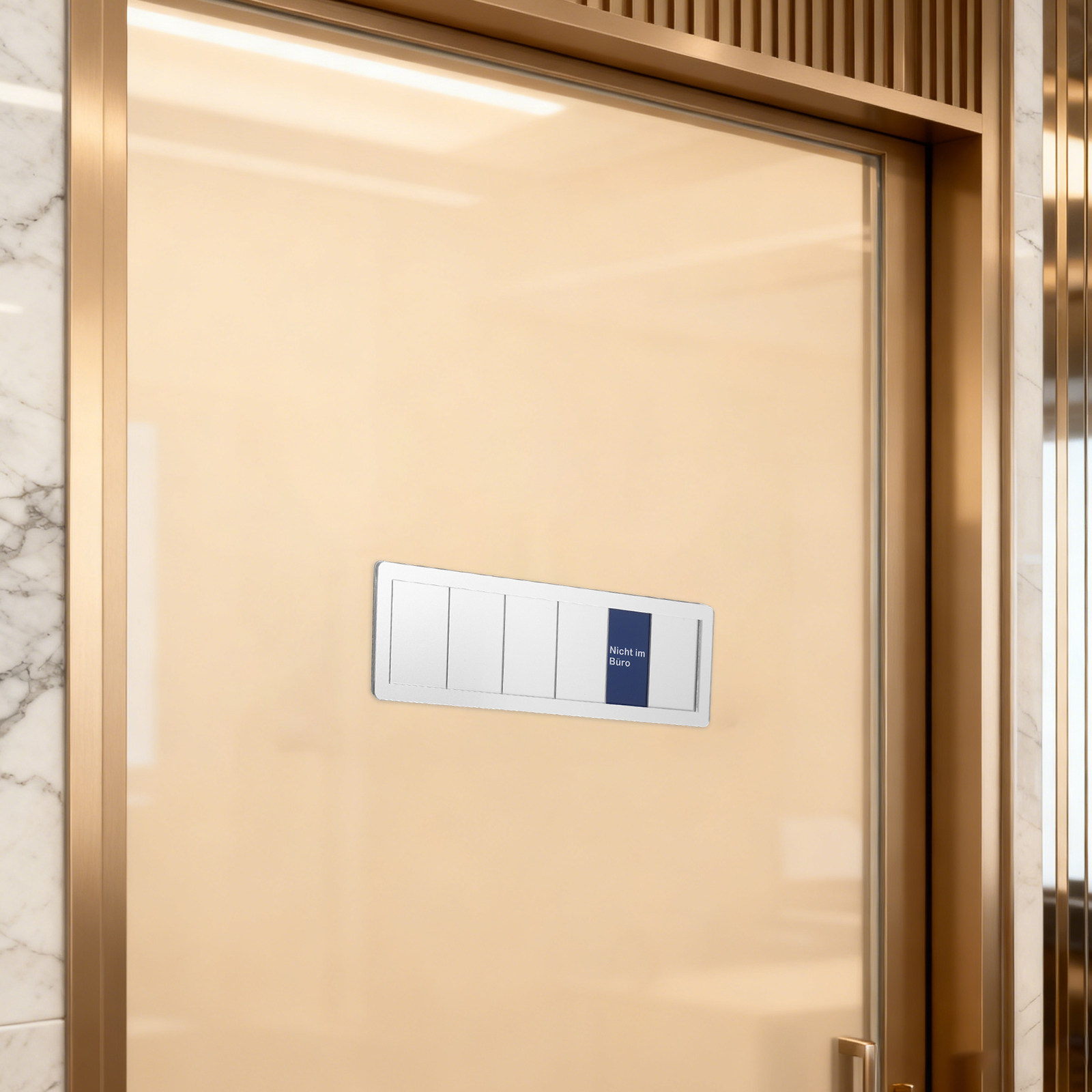 Office Door Status Sign Acryli - Home Office Vacantes ulasan dan harga