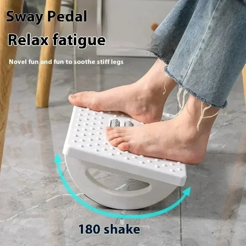 Foot Rest Under Desk Rocking F - Home Office Work ulasan dan harga
