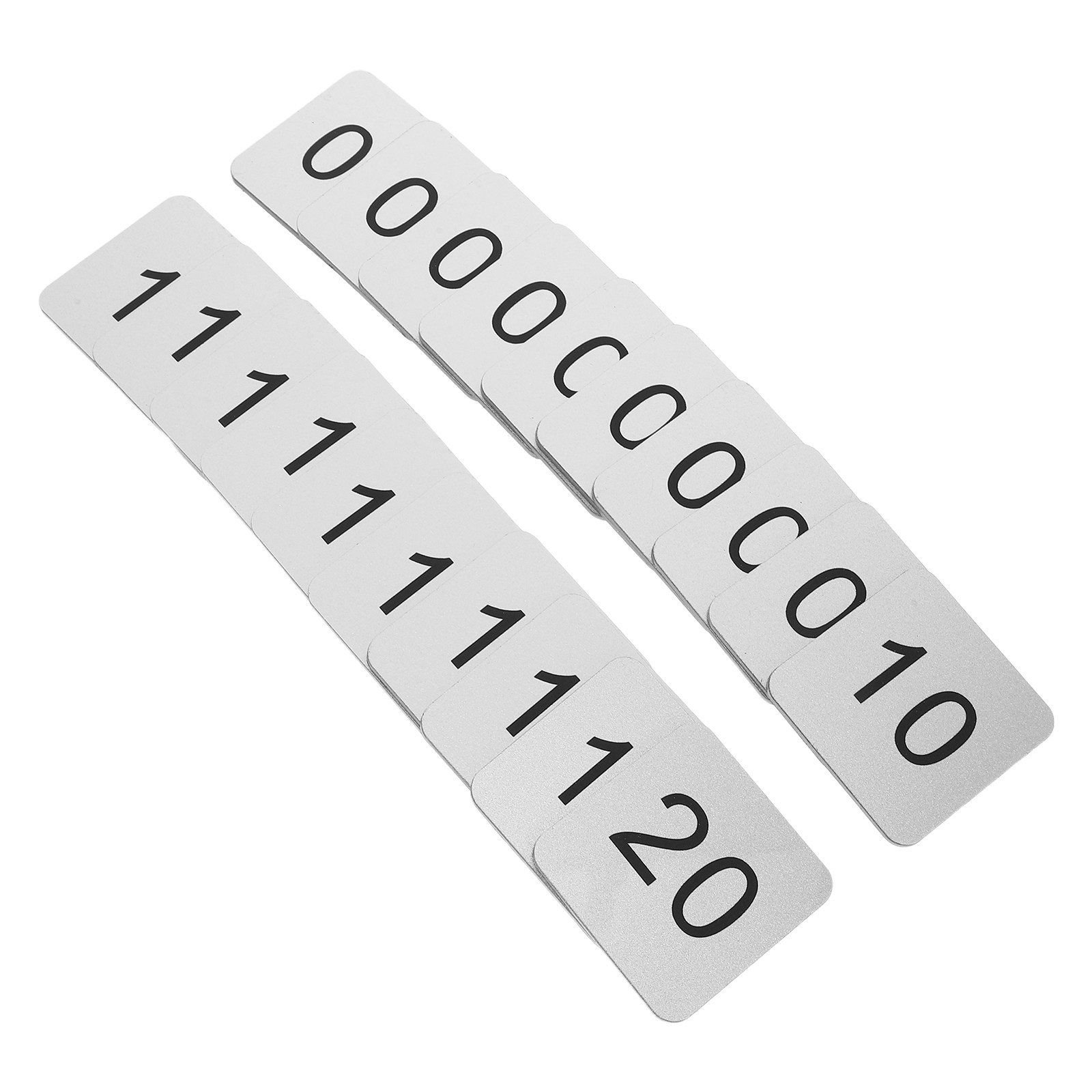 20Pcs Self-Adhesive Acrylic Nu - Home Office Number ulasan dan harga