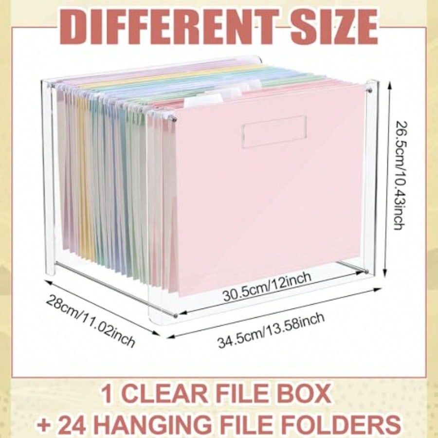 24 Hanging File Folder With Ac - Home Office Work ulasan dan harga