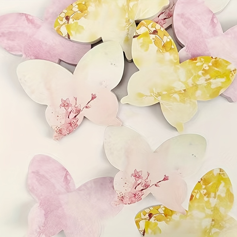 4 Packs Random Butterfly Stick - Home Office Work ulasan dan harga