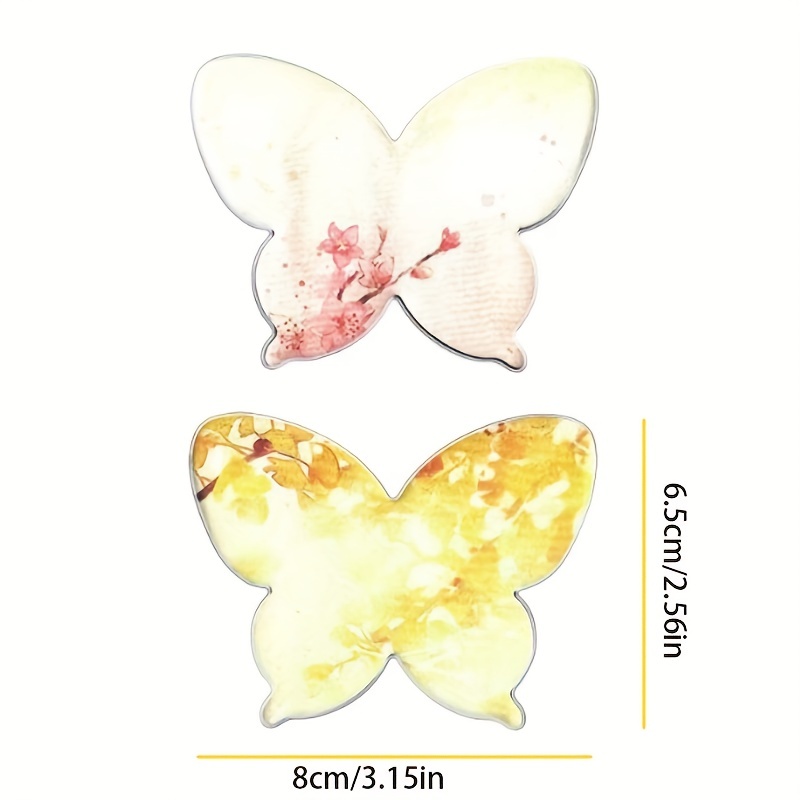 4 Packs Random Butterfly Stick - Home Office Work ulasan dan harga