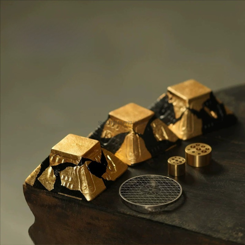 Lacquer Gold Foil Line Incense - Home Office Ye ulasan dan harga