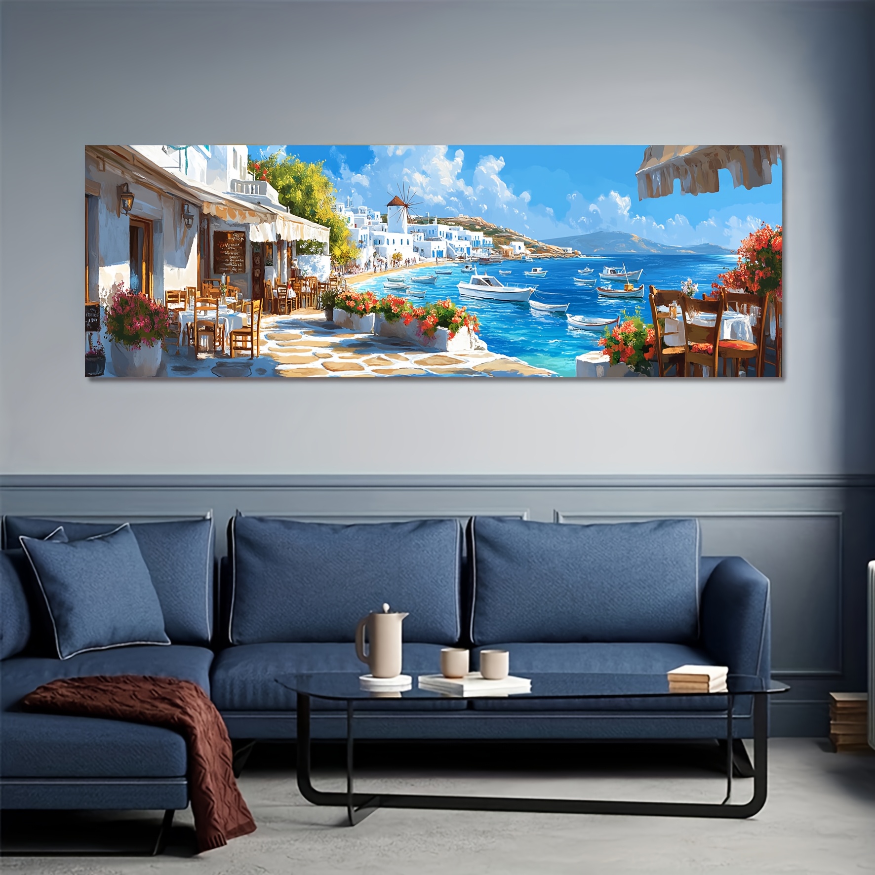 A Spacious Cafe in Mykonos Fea - Home Office Architecture ulasan dan harga