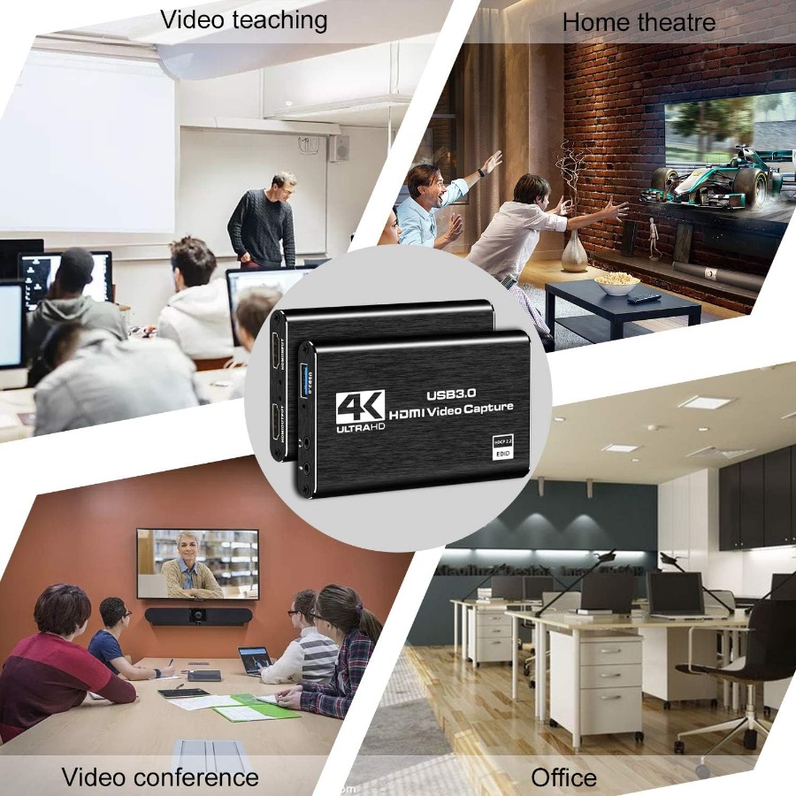 4K USB 3.0 Video Capture Card  - Webcam Hd 1080P ulasan dan harga