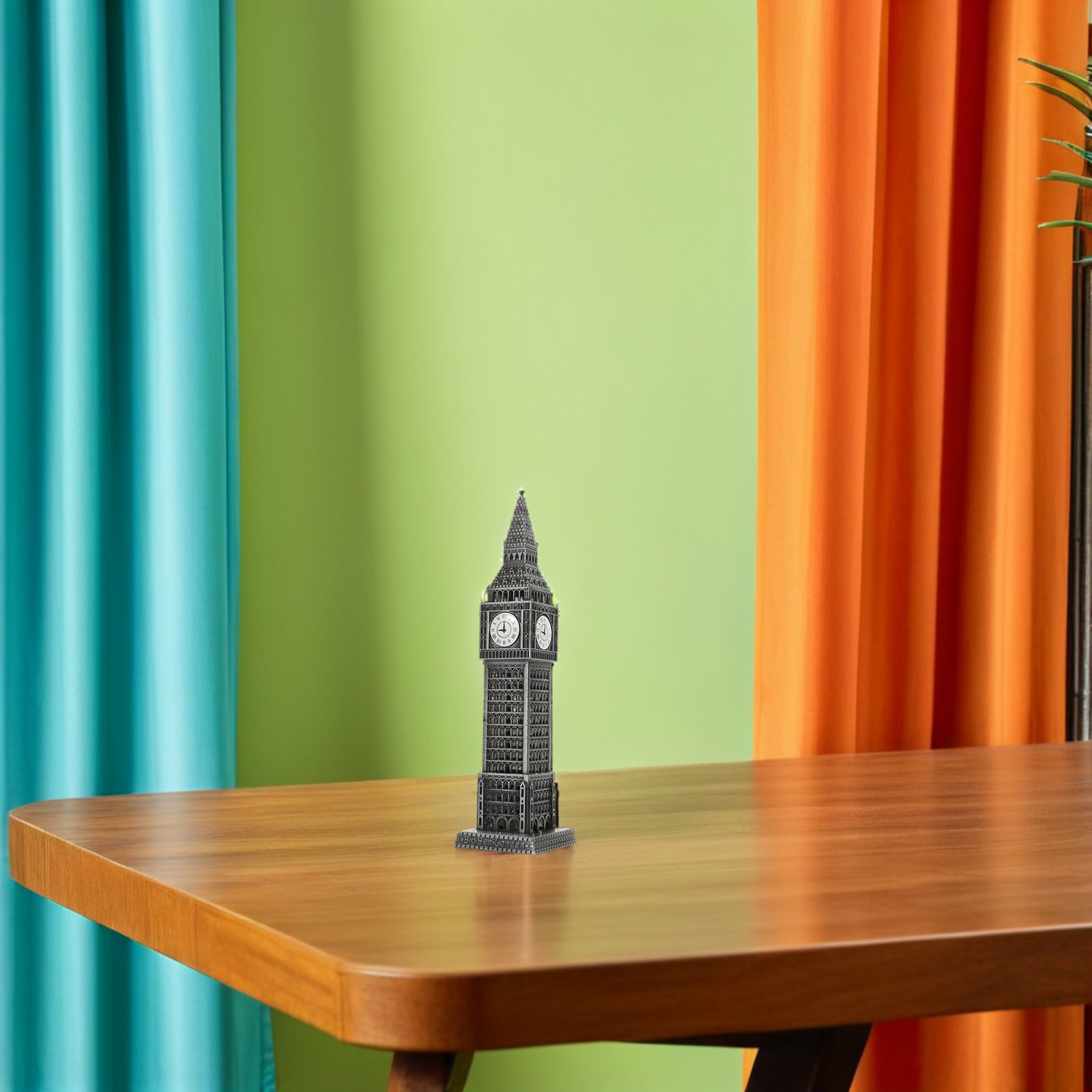 Metal Tabletop Clock Tower Vin - Home Office London ulasan dan harga