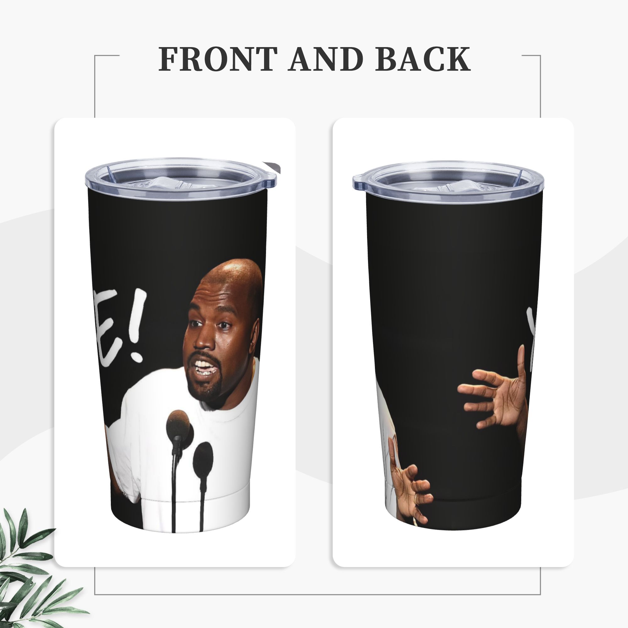 Ye Kanye West Tumbler Vacuum I - Home Office Ye ulasan dan harga