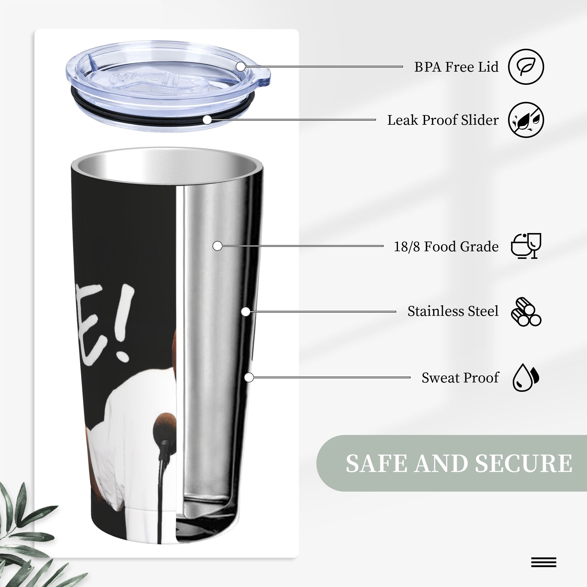 Ye Kanye West Tumbler Vacuum I - Home Office Ye ulasan dan harga