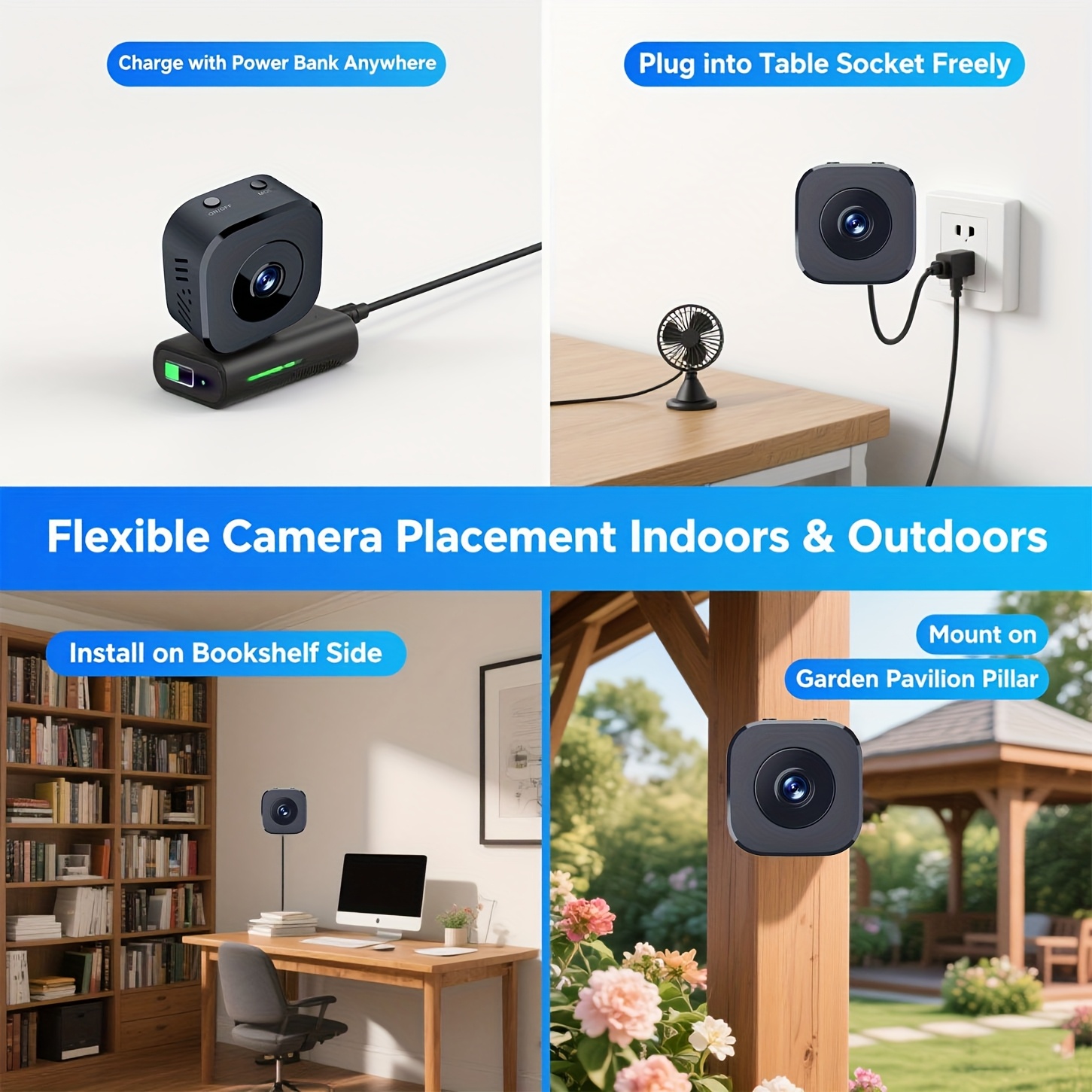 1080P HD Mini WiFi Camera Indo - Webcam Hd 1080P ulasan dan harga
