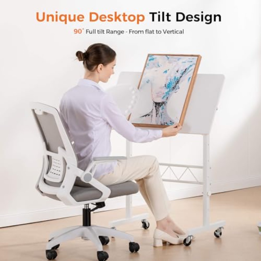 Standing Desk Adjustable Heigh - Home Office Work ulasan dan harga