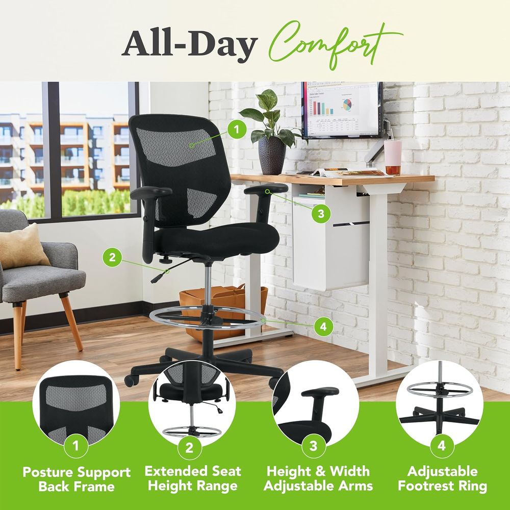 Ergonomic Mesh Standing Office - Home Office Desks ulasan dan harga