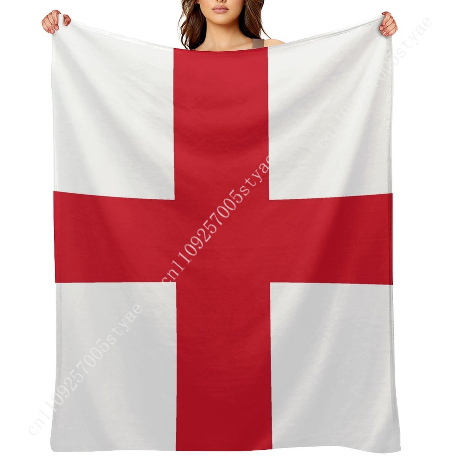England Flag Flannel Blankets  - Home Office England ulasan dan harga