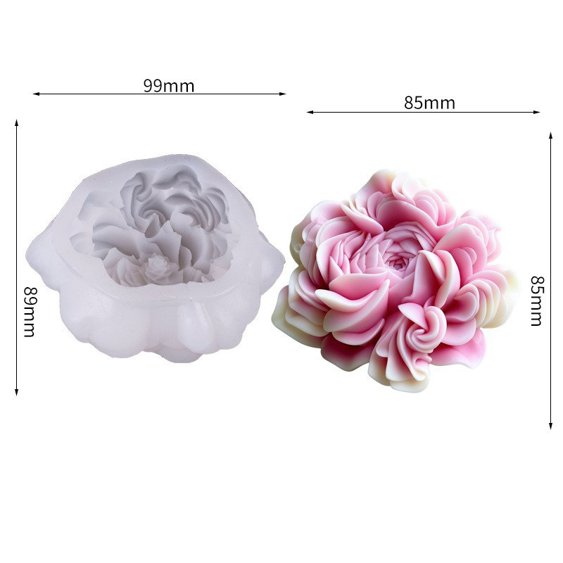 Silicone Flower Mold White Sce - Home Office Architecture ulasan dan harga