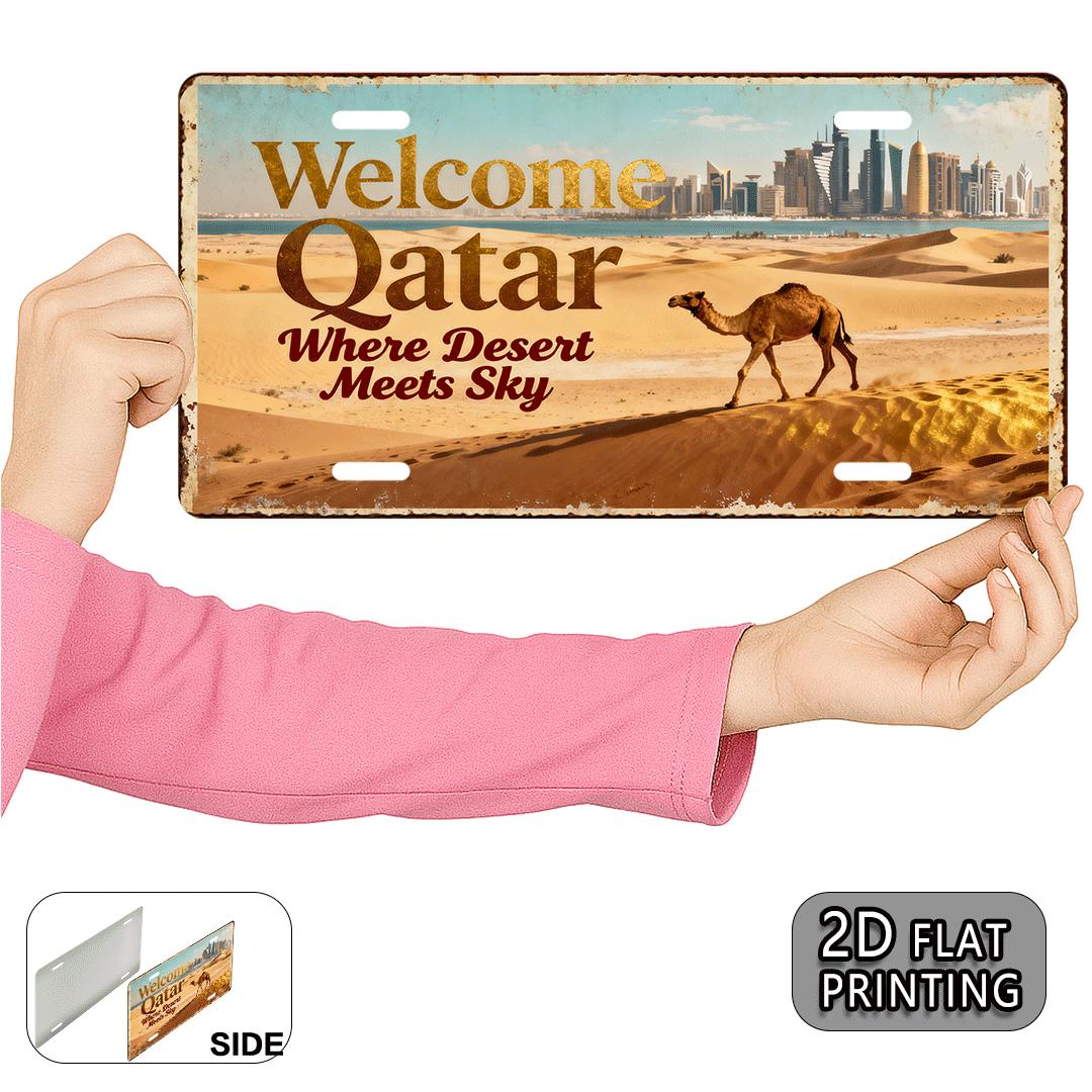 WELCOME QATAR CAMEL AL Sign -  - Home Office Qatar ulasan dan harga