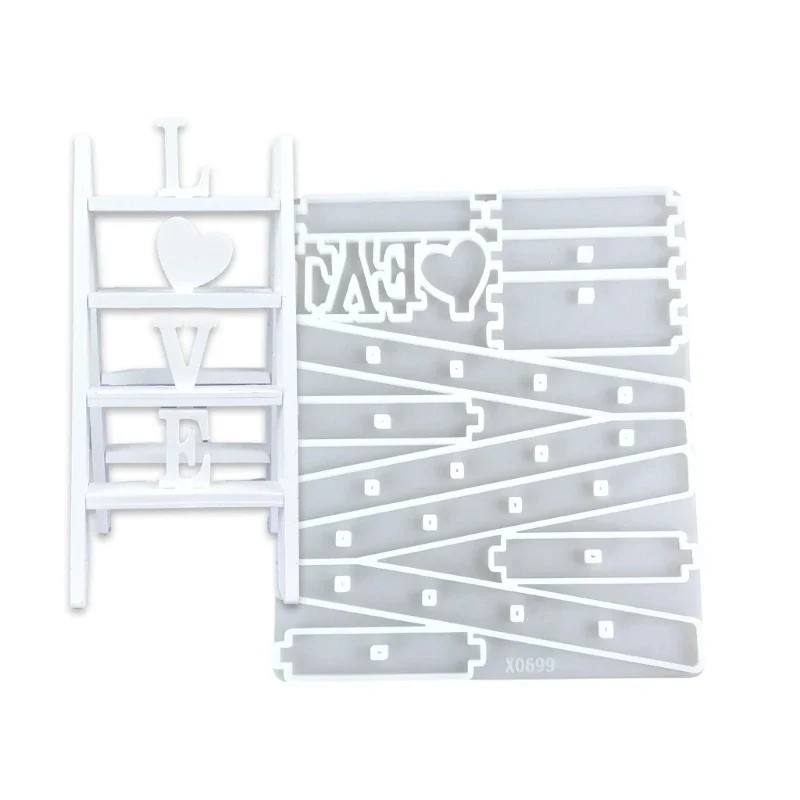 1set diy silicone ladder mold  - Home Office Architecture ulasan dan harga