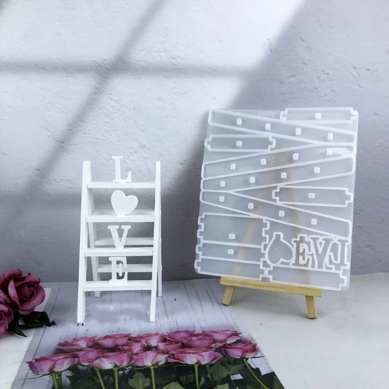 1set diy silicone ladder mold  - Home Office Architecture ulasan dan harga
